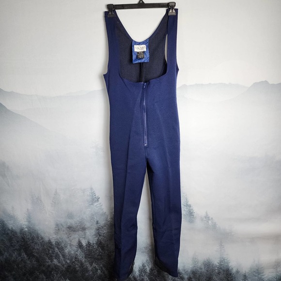 Vintage SKYR Wool Blend Ski / Snowboard Bibs | Women's AU 12R (US 8) - Picture 1 of 9
